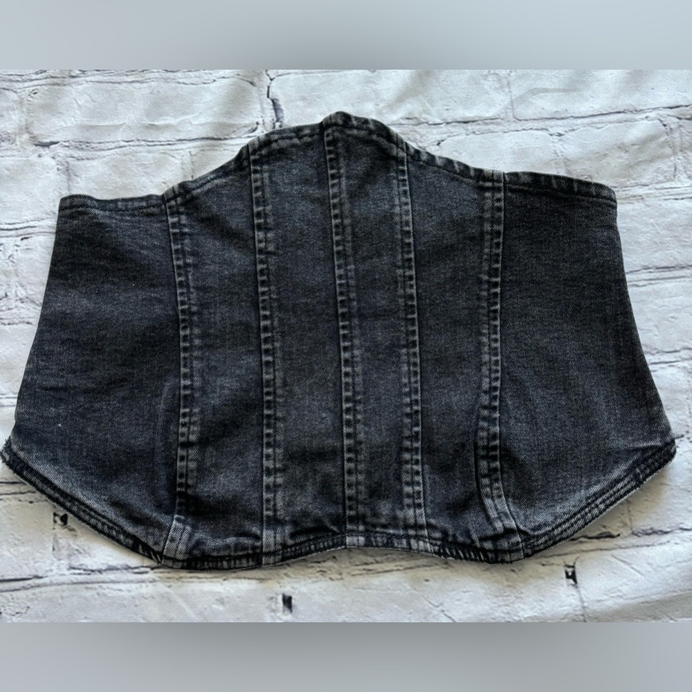 SHEIN Black Jean Corset